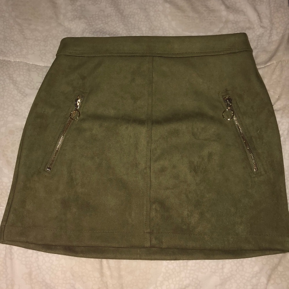 Forever 21 Suede Skirt